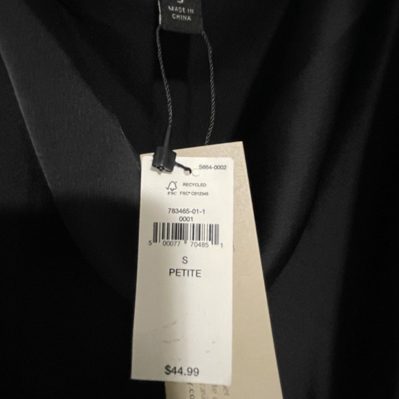 BNWT Banana Republic Cowl Neck Top (Petite Small) - Picture 4 of 5